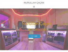Tablet Screenshot of nurullahcacan.com